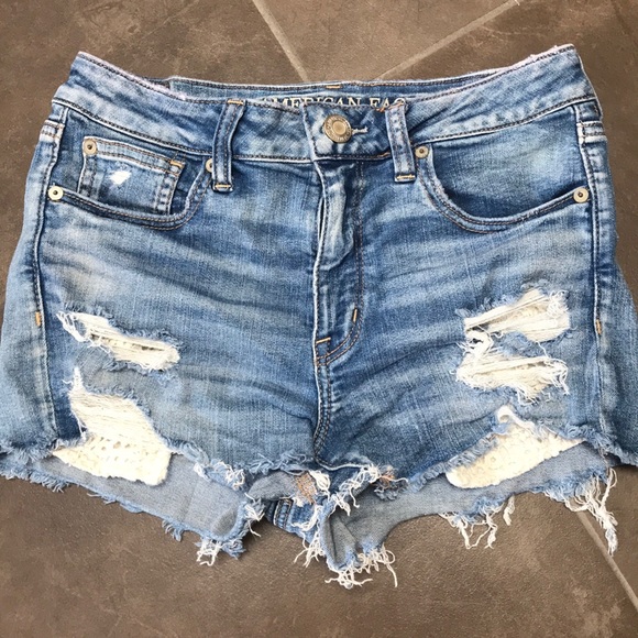 American Eagle Outfitters Pants - American Eagle hi-rise shortie Shorts